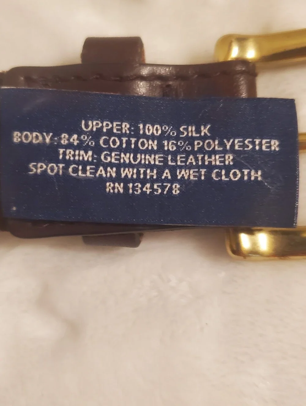 Vineyard Vines Leather Belt Mens 42